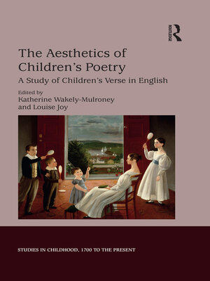 cover image of The Aesthetics of Children's Poetry